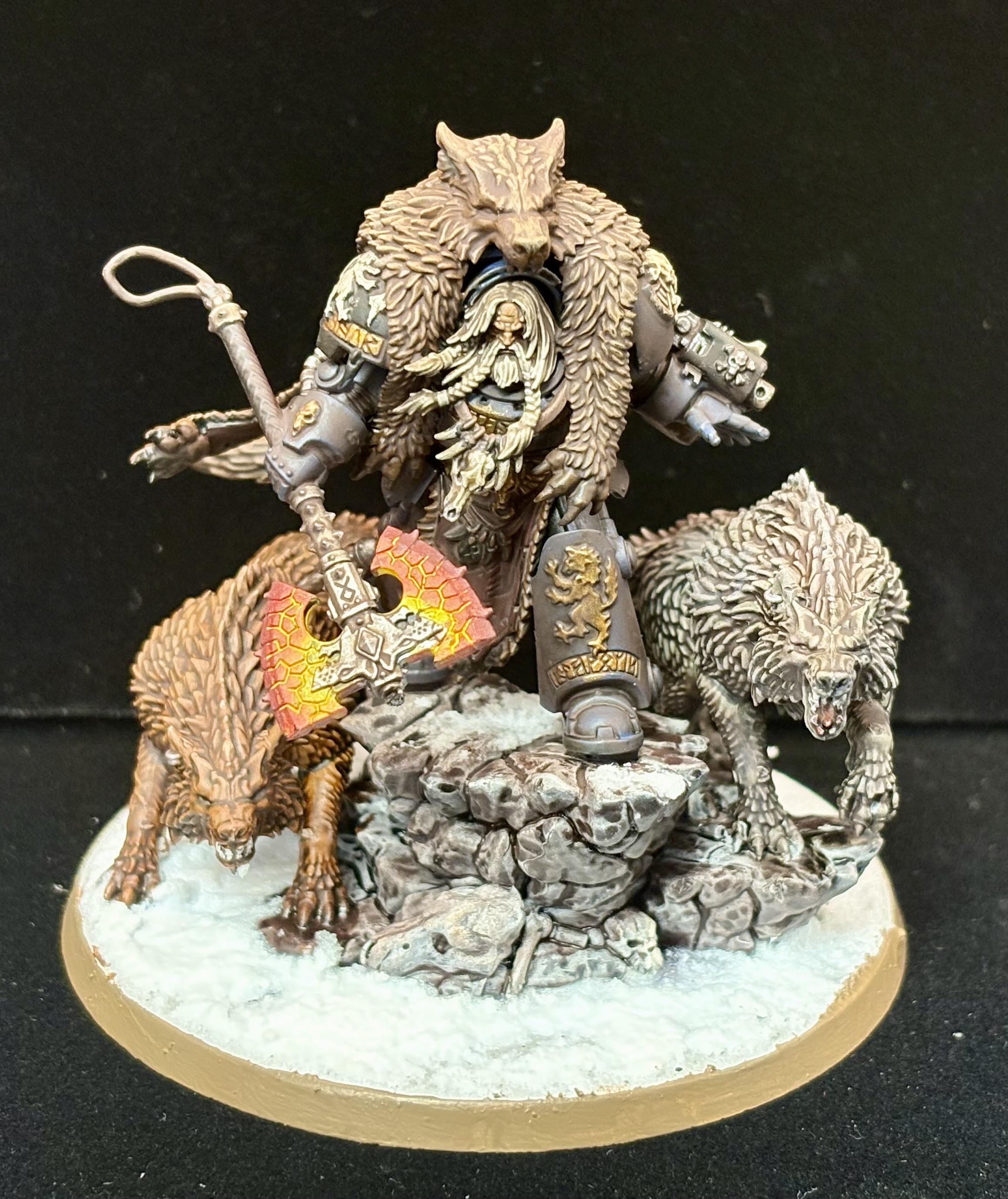 Logan Grimnar painted for a client over about 6 hours